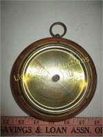 Selsi Co. England Brass Face Barometer
