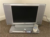 Sanyo 14 inch TV with remote and Philips DVD