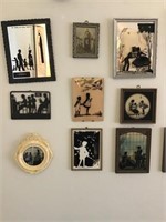 Silhouette and reversible wall art
