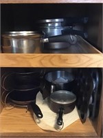 Pots and baking pans, pressure cooker
