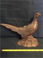 Resin carved pheasant