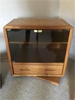 Swivel TV stand 30x17x30 inches