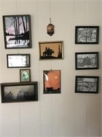 Reversed and Silhouette wall decor