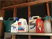 Garden chemicals, watering jug