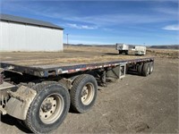 1973 35' Fruehauf Flat Deck Trailer