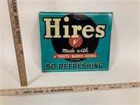 Contemporary Hires Metal Sign