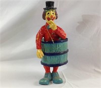 14 inch paper Mâché clown