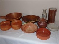 Pottery and Wood