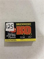 Brenneke Shotgun Slugs 12 GA