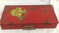 Vintage metal case erector set