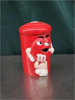 Red M&M Cookie Jar
