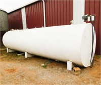 5,000-gallon diesel tank with electric pump