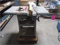 Delta 10" Table Saw with stand on wheels