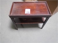 Antique End Table - Dark Stain