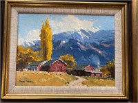 Peter Beadle Signed Oil on Artist Board