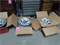 Set of 4 Various Style and Sized Tire Rims