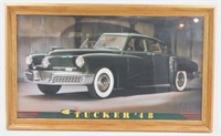 * Framed 1948 Tucker Automobile - 16"x26"