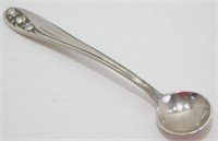 Vintage Salt Spoon Sterling Silver Gorham Lily of