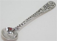 Antique Salt Spoon Sterling Silver Kirk Stieff