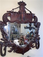 Solid Wood Carved Mirror