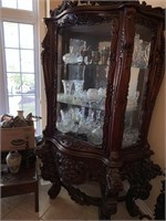 Gothic Curio Cabinet