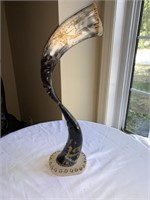 Carved Horn Sculpture