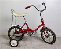 Vintage Red Schwinn Sting Ray Lil Tiger Bicycle