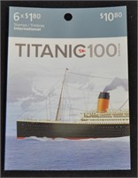 2012 CAD Titanic 100yrs Commemorative Stamps