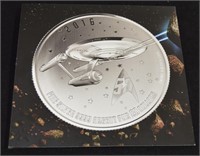 2016 Star Trek $20 .999 Silver Coin Mint