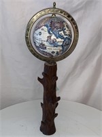 Globe on Wood Stand