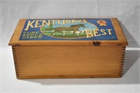 Vintage Dovetailed "Apple Cider" Storage Box