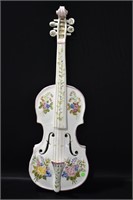 Ceramic Painted Violin