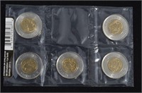2011 CAD Boreal Forest Uncirc. $2 Coins