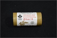 2010 CAD $1 Luck Loonie Mint Roll Uncirc.