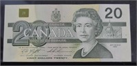 1991 CAD $20 Banknote
