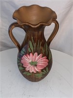 Pottery Vase w/ Flower