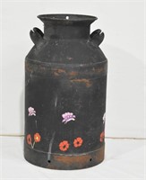 Painted Milk Can - 23"h