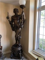 Life-Size Bronze Statue