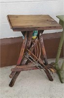 Handmade Appalachian table Approx size is 26