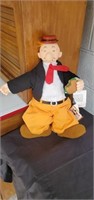 Wimpy doll approx 18 inches tall