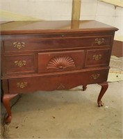 Lane cedar chest approx 35 inches tall x 44 wide