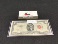 1953-B Red Seal $2