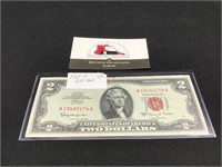 1963 -A $2 Red Seal