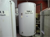 S/S Tank with Insulated Skin, Approx 1300 Litre