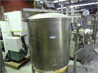 S/S Mixing Tank with Lid & Motor, Approx 800 Ltr