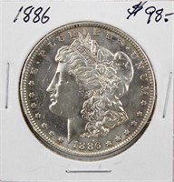 1886-P Morgan Silver Dollar Coin