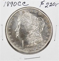 1890-CC CARSON CITY Morgan Silver Dollar Coin Key