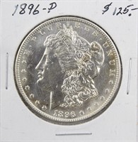 1896-P Morgan Silver Dollar Coin