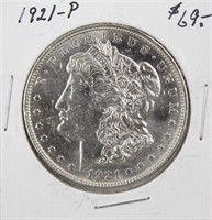 1921-P Morgan Silver Dolla Coin