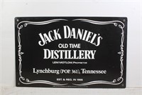 Lem Motlow Jack Daniels Original Porcelain Sign